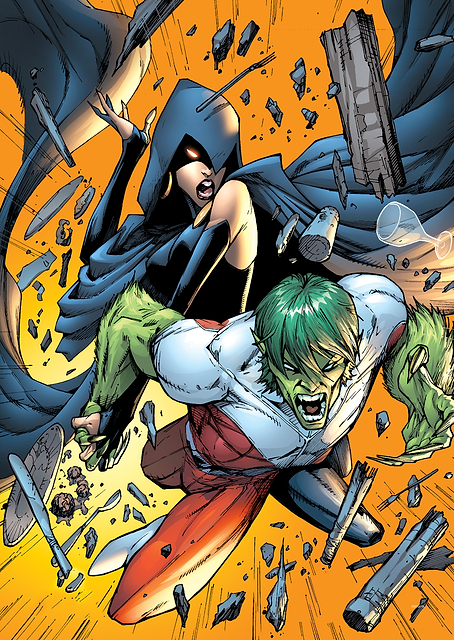 Raven and Beast Boy / PLATINA