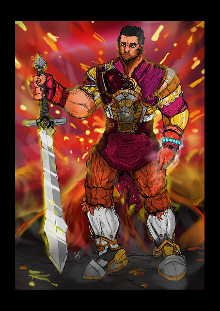 Volcanic Barbarian / platina