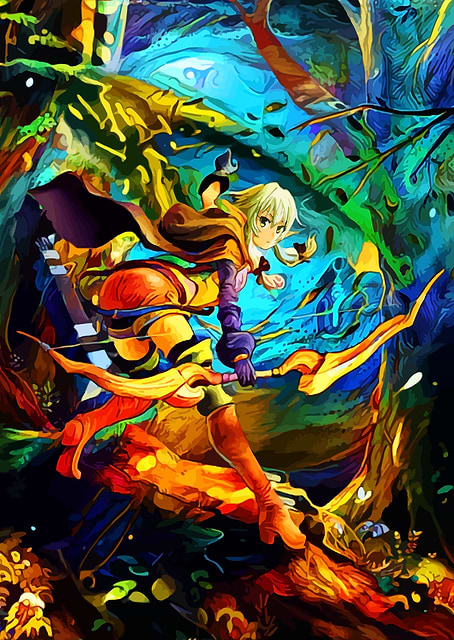 High elf archer / platina