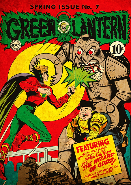 Green Lantern 7 by Martin Nodell / PLATINA