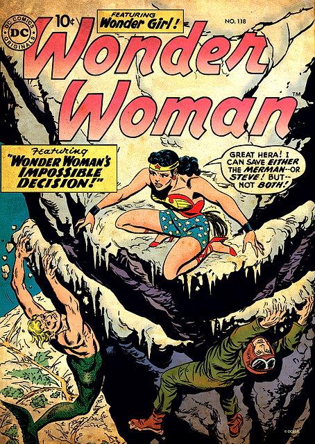Wonder Woman 118 by Ross Andru and Mike Esposito / PLATINA