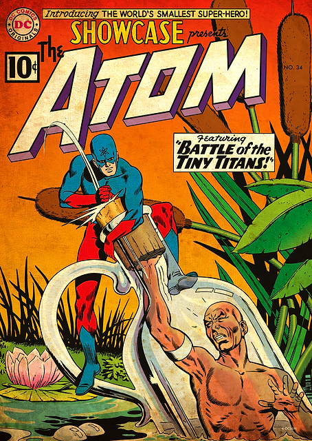 Showcase the Atom 1 by Gil Kane and Murphy Anderson by Joe Shuster / PLATINA