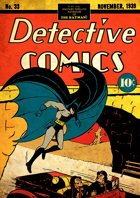 Detective Comics Batman 33 by Bob Kane / PLATINA