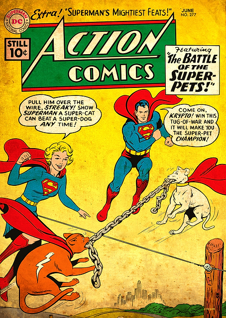 Superman and Supergirl / platina