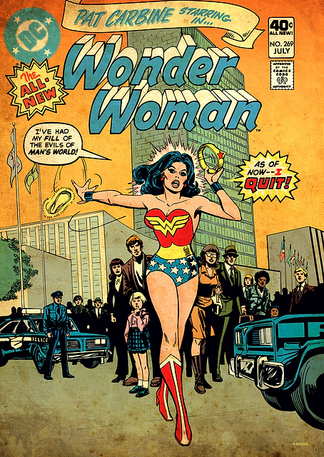 Wonder Woman 269 by Ross Andru and Dick Giordano / PLATINA
