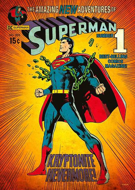 Superman 233 by Neil Adams / platina