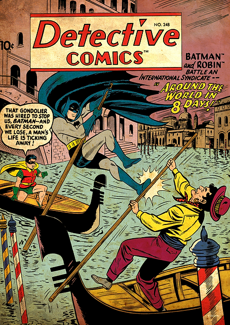 Detective Comics Batman 248 by Sheldon Moldoff and Ira Schnapp / PLATINA