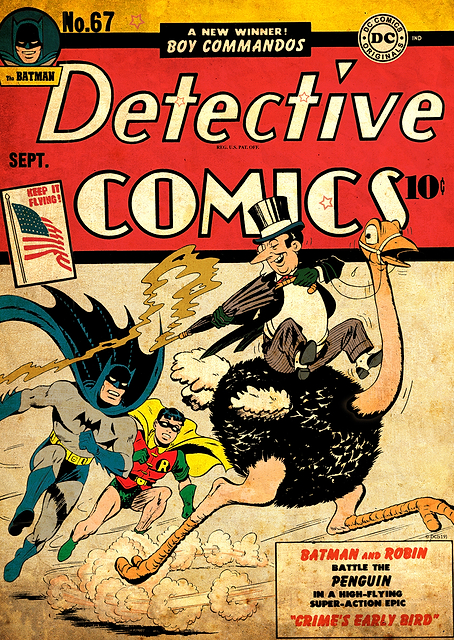 Detective Comics by Jerry Robinson / PLATINA