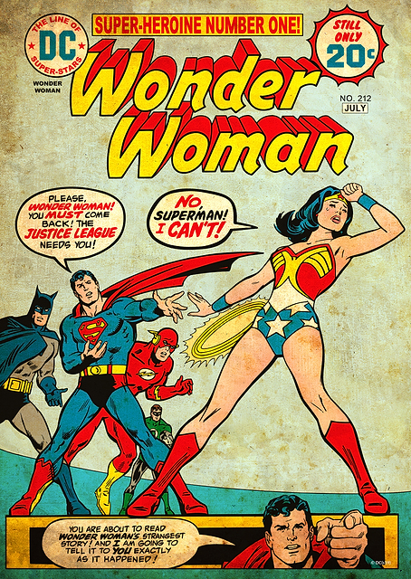 Wonder Woman 212 by Bob Oksner / PLATINA