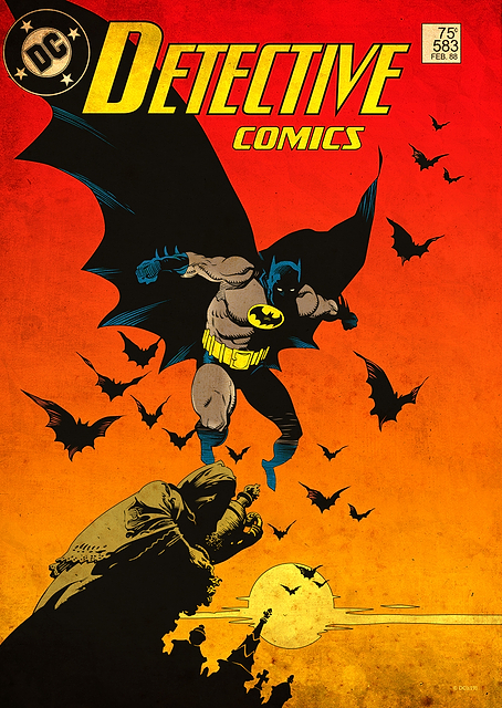 Detective Comics Batman 583 by Mike Mignola and Anthony Tollin / PLATINA