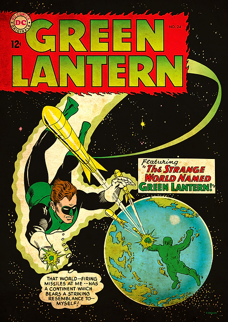 Green Lantern 24 by Gil Kane and Murphy Anderson / PLATINA
