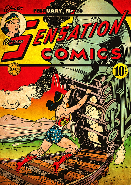Sensation Comics Wonder Woman 26 by Harry G. Peter / PLATINA