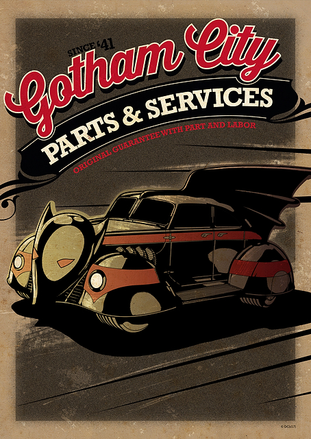 Batmobile 1943 / PLATINA