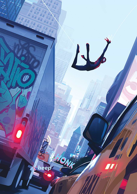 Streets of Spiderverse / platina