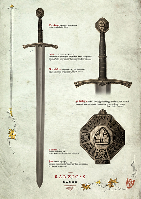 Sir Radzigs Sword Text / PLATINA