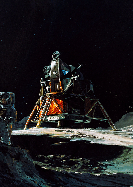 Painting on the Moon / PLATINA