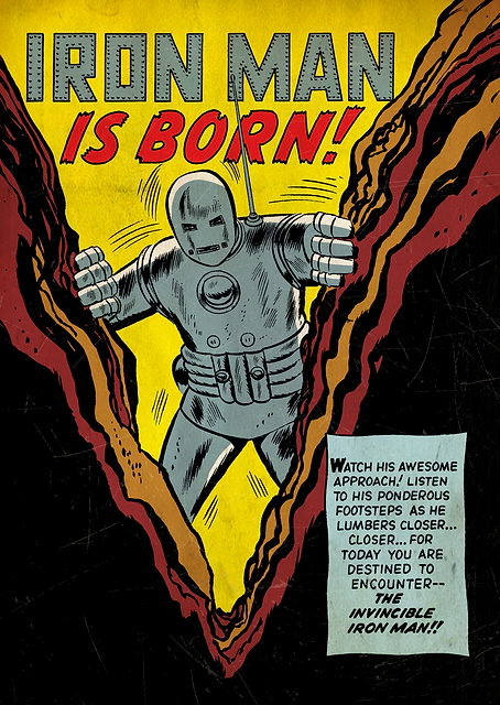 Iron Man is born / platina