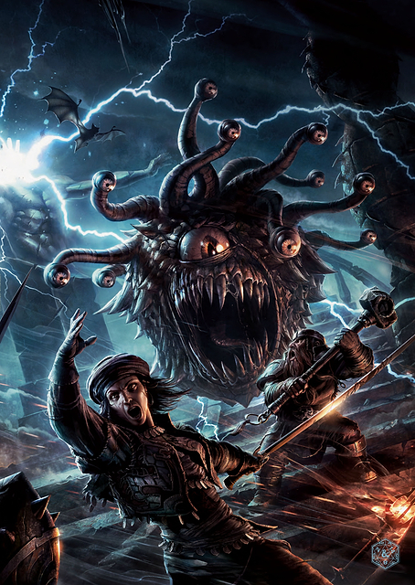 Monster Manual Cover / PLATINA