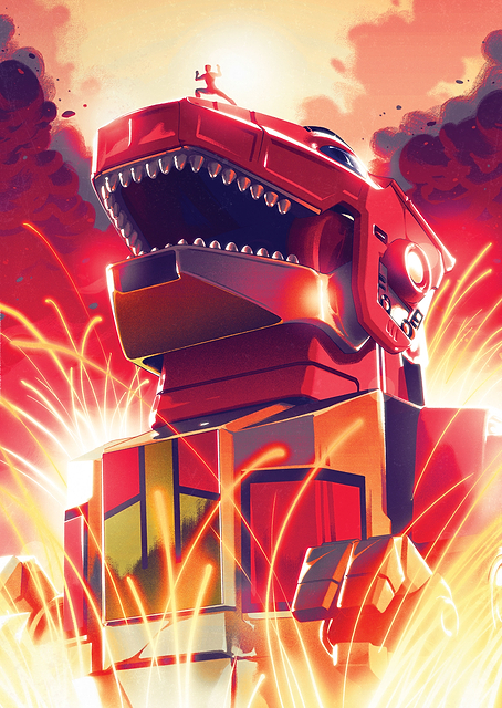Power Rangers Dino Charge / PLATINA