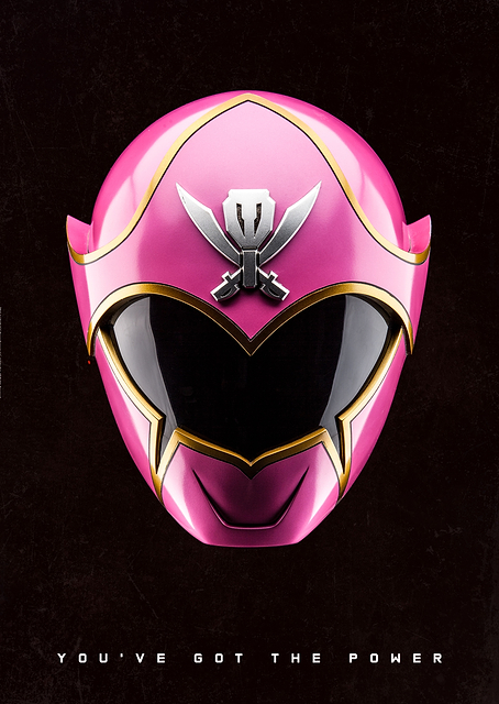 Megaforce Pink Ranger / PLATINA