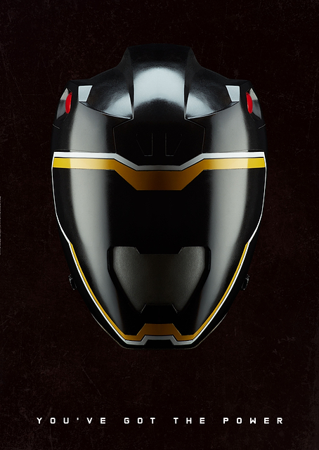 Dino Charge Black Ranger / PLATINA