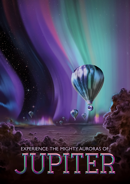 Mighty Auroras of Jupiter / PLATINA