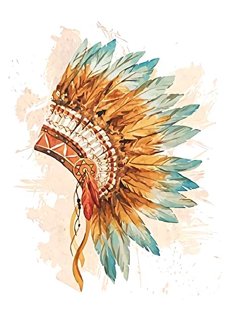 American Headdress / platina
