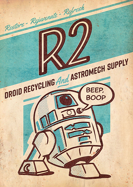R2 Droid Recycling / PLATINA