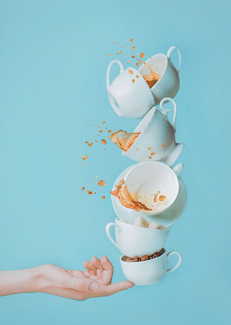 Flying coffee / PLATINA