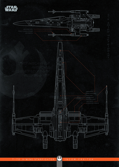 X-Wing Starfighter / PLATINA