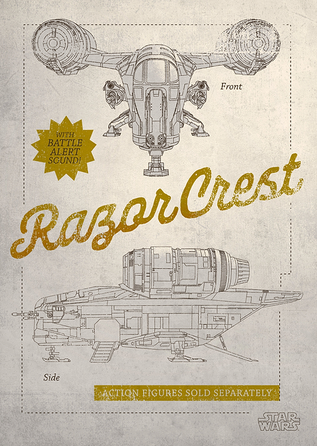 Razor Crest / PLATINA