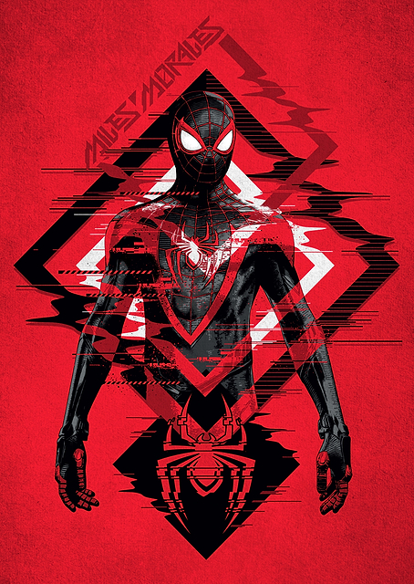 Miles Morales: Glitched Hero / PLATINA
