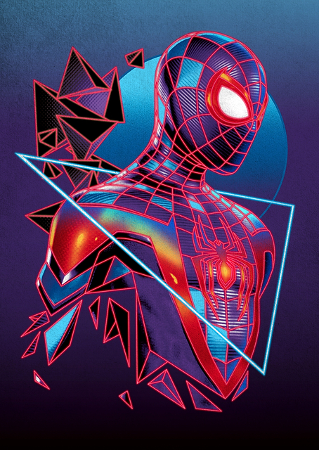 Miles Morales: Neon Spider-Verse Glow / PLATINA