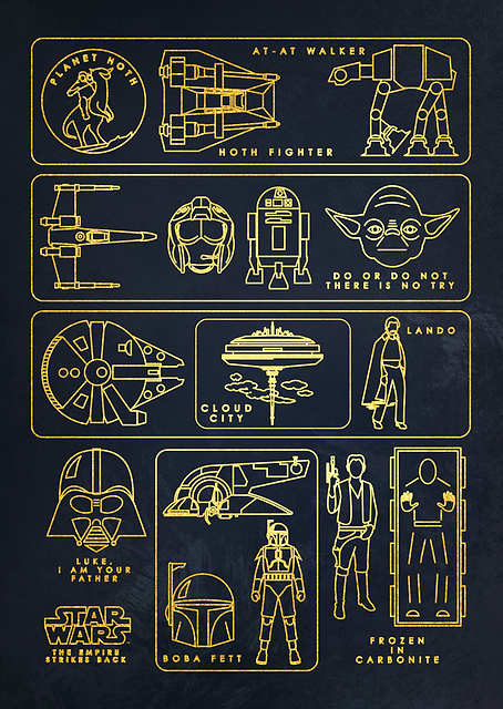 The Empire Strikes Back Path / PLATINA