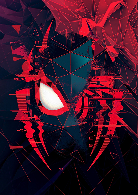 Miles Morales Mask / PLATINA