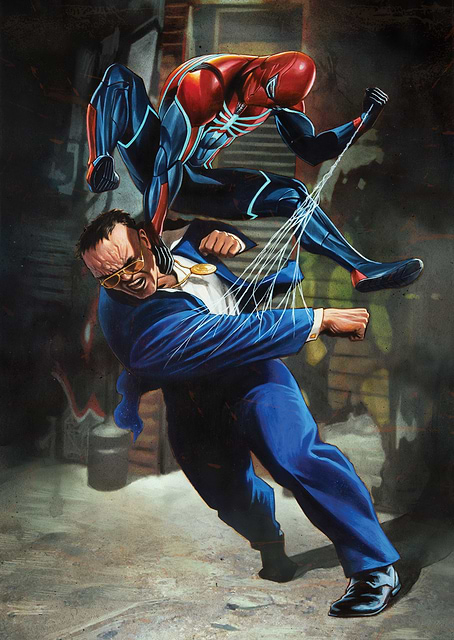 Spider-Man Web Attack / platina