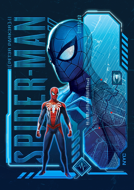 Peter Parker's Spider-Profile / PLATINA