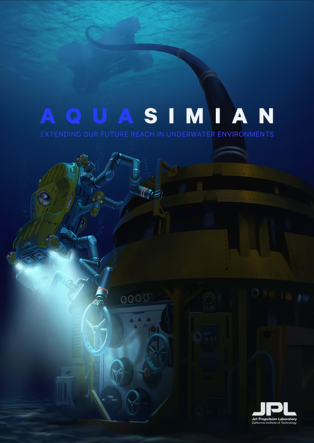 AquaSimian Poster / PLATINA