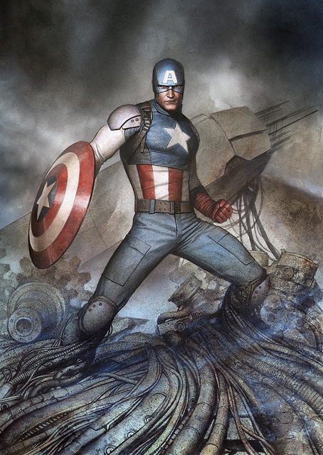Captain America #4 / PLATINA