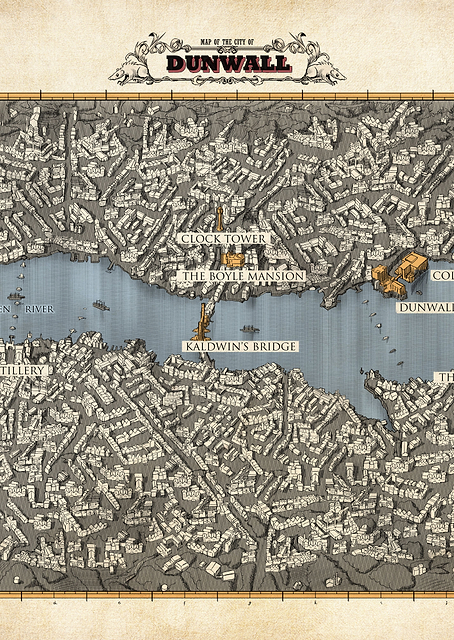 The city of Dunwall / PLATINA