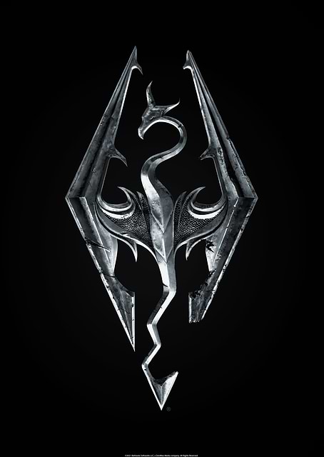 Skyrim Symbol / platina