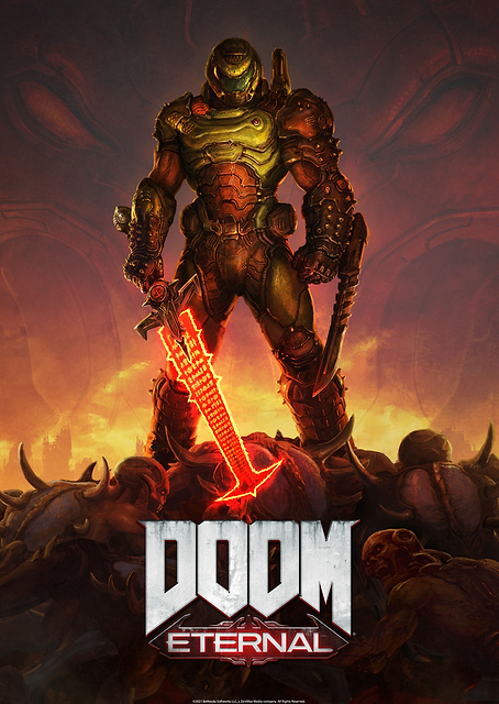 The DOOM Slayer Logo / PLATINA