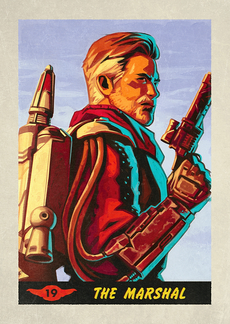 The Marshal Mandalorian Card / PLATINA