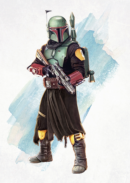 Boba Fett Ready / PLATINA