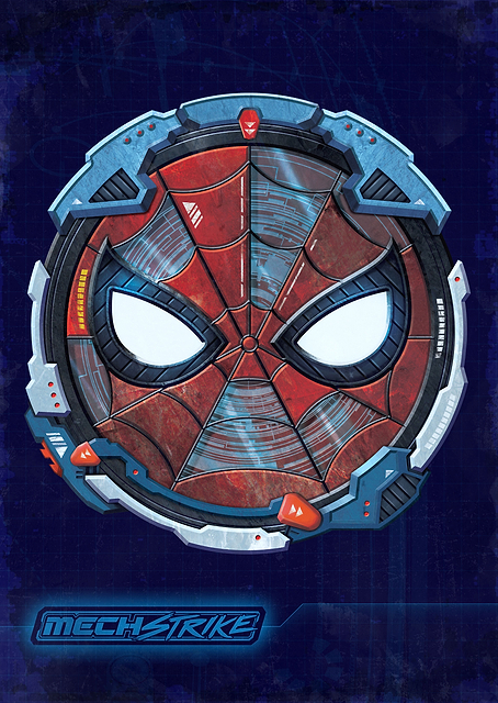 Spiderman Badge / PLATINA