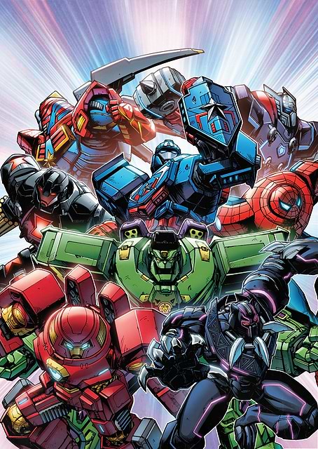 Mech Suits Avengers / platina