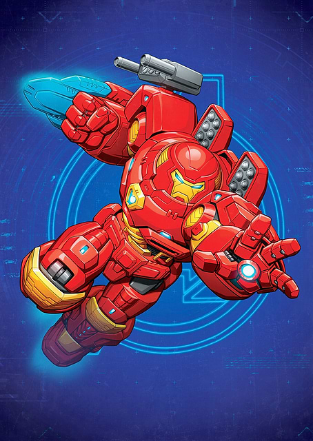 Iron Man Mech Suit / platina