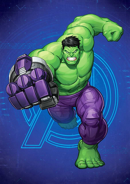 Hulk Action Pose / platina