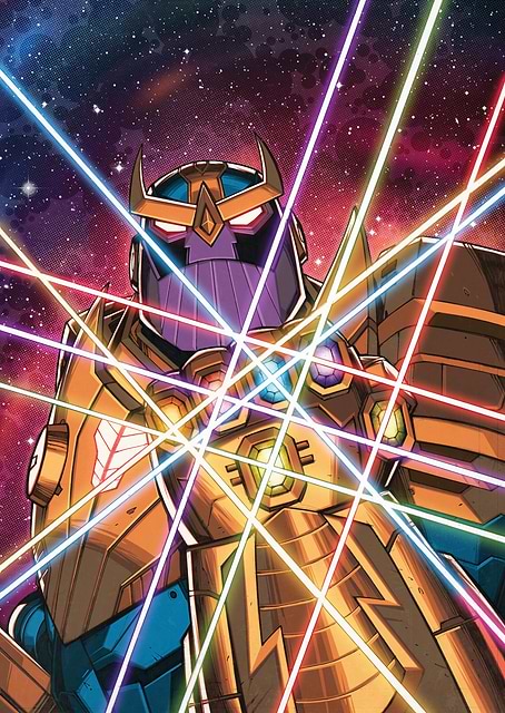 Thanos Mech Fist / platina