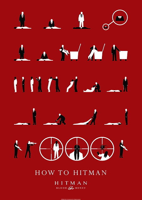 How To Hitman Sketch Red / PLATINA
